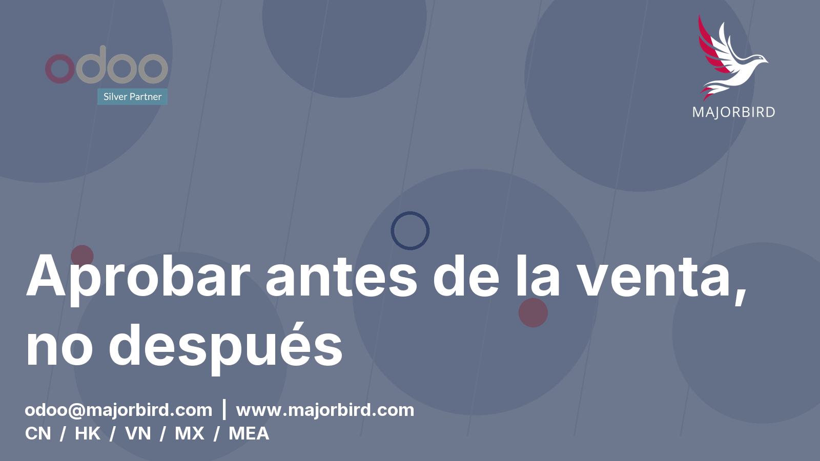 Aprobar antes de la venta, no después