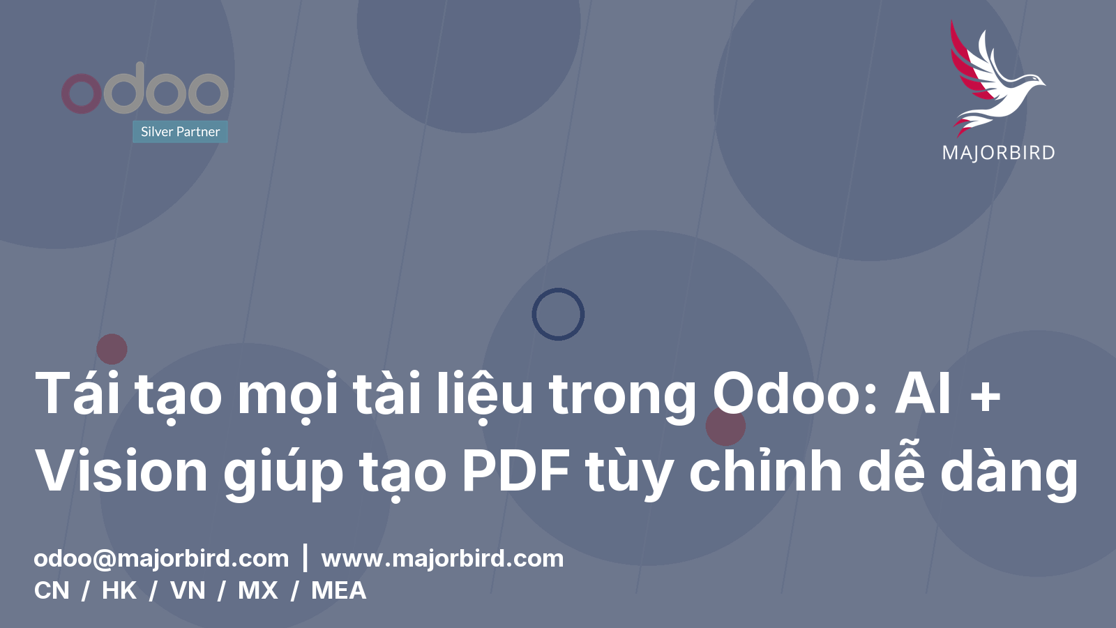 Tái tạo mọi tài liệu trong Odoo: AI + Vision giúp tạo PDF tùy chỉnh dễ dàng