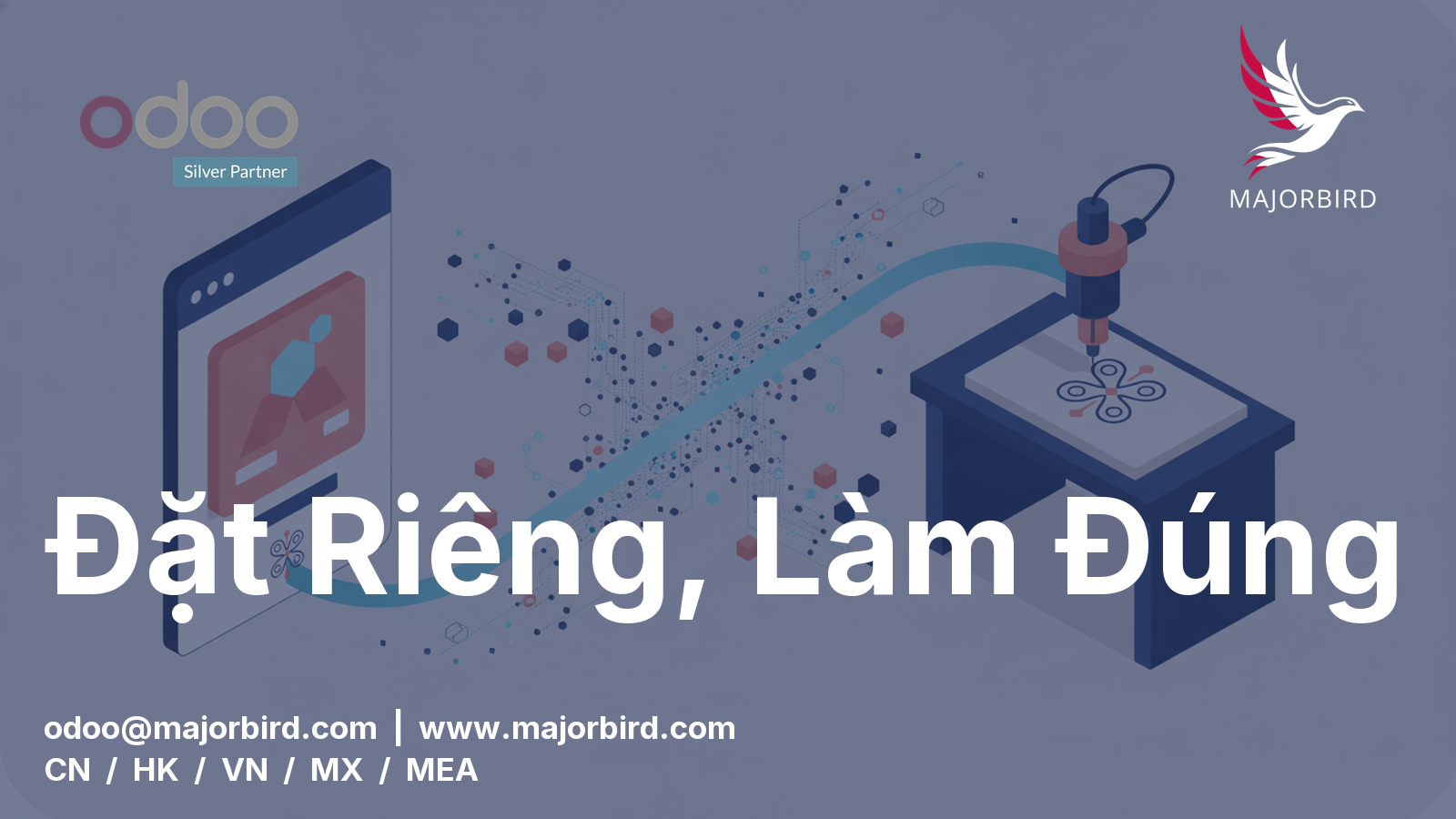 Bán sản phẩm cá nhân hóa trực tuyến, để nhà thầu phụ sản xuất đúng chuẩn