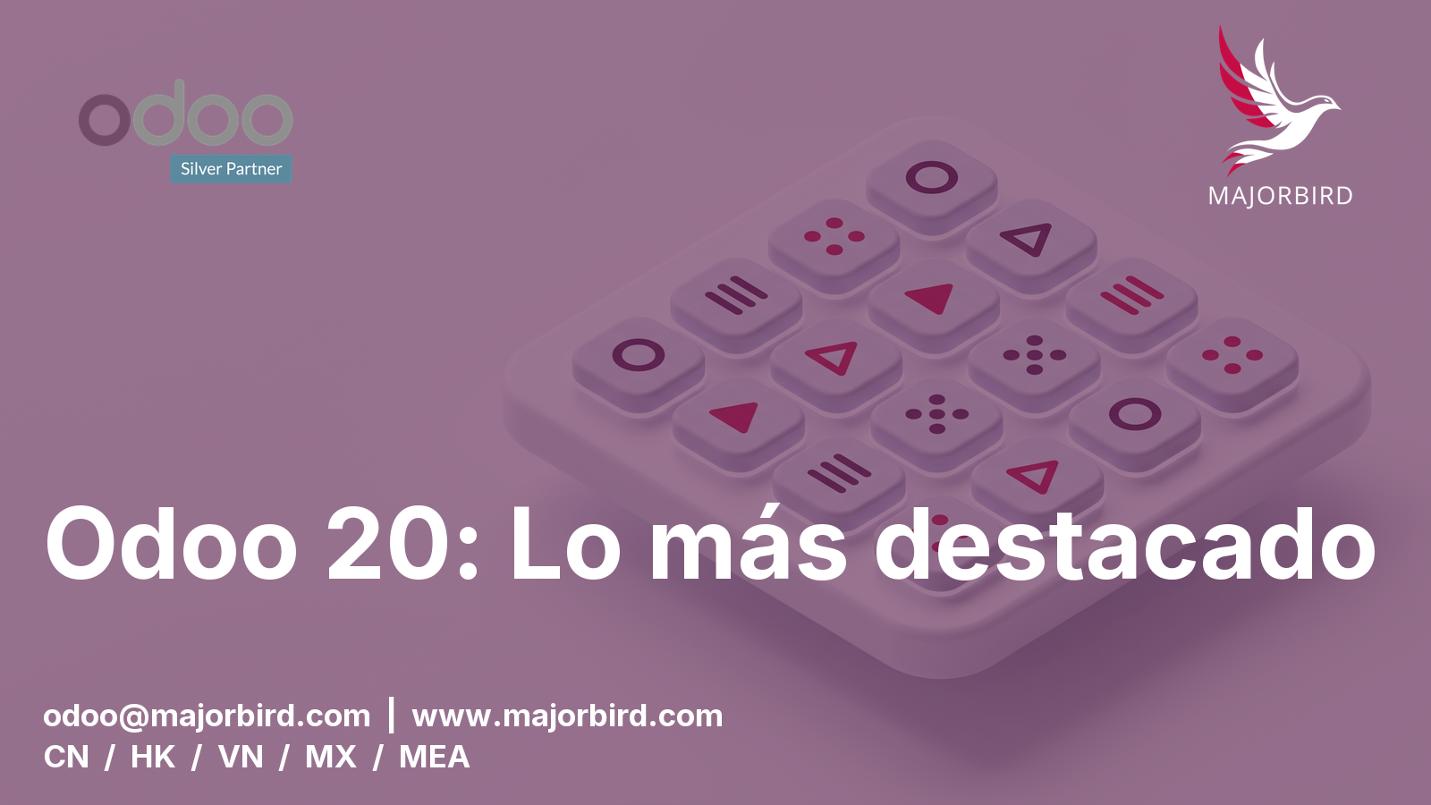 Odoo 20 ya está aquí: lo más destacado, aplicación por aplicación