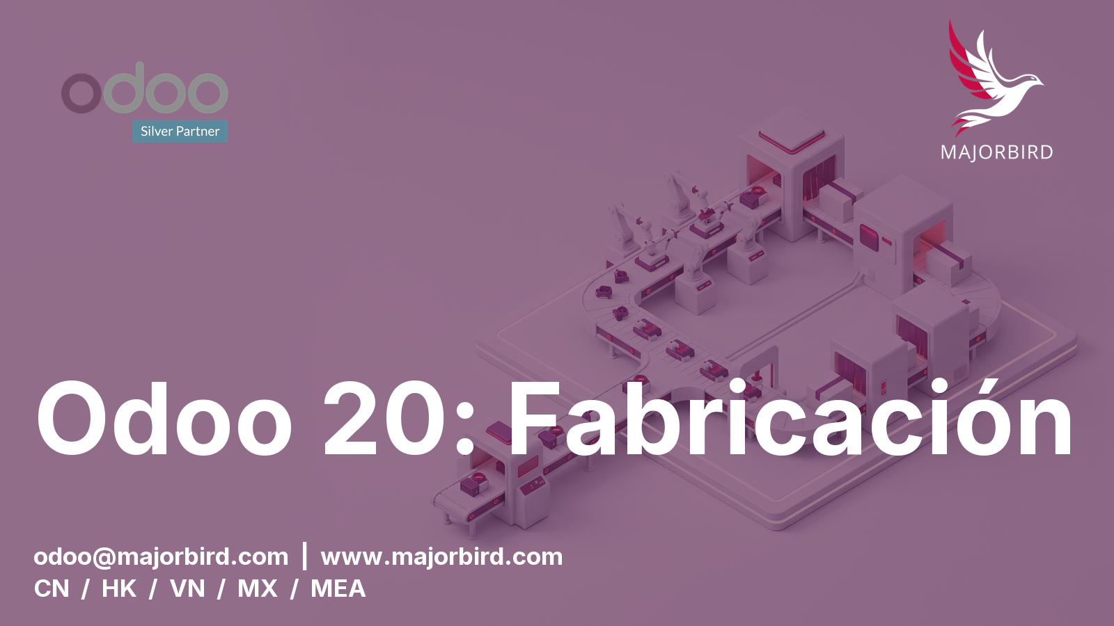 Fabricación en Odoo 20: producción continua, división de órdenes y nuevas vistas de planificación