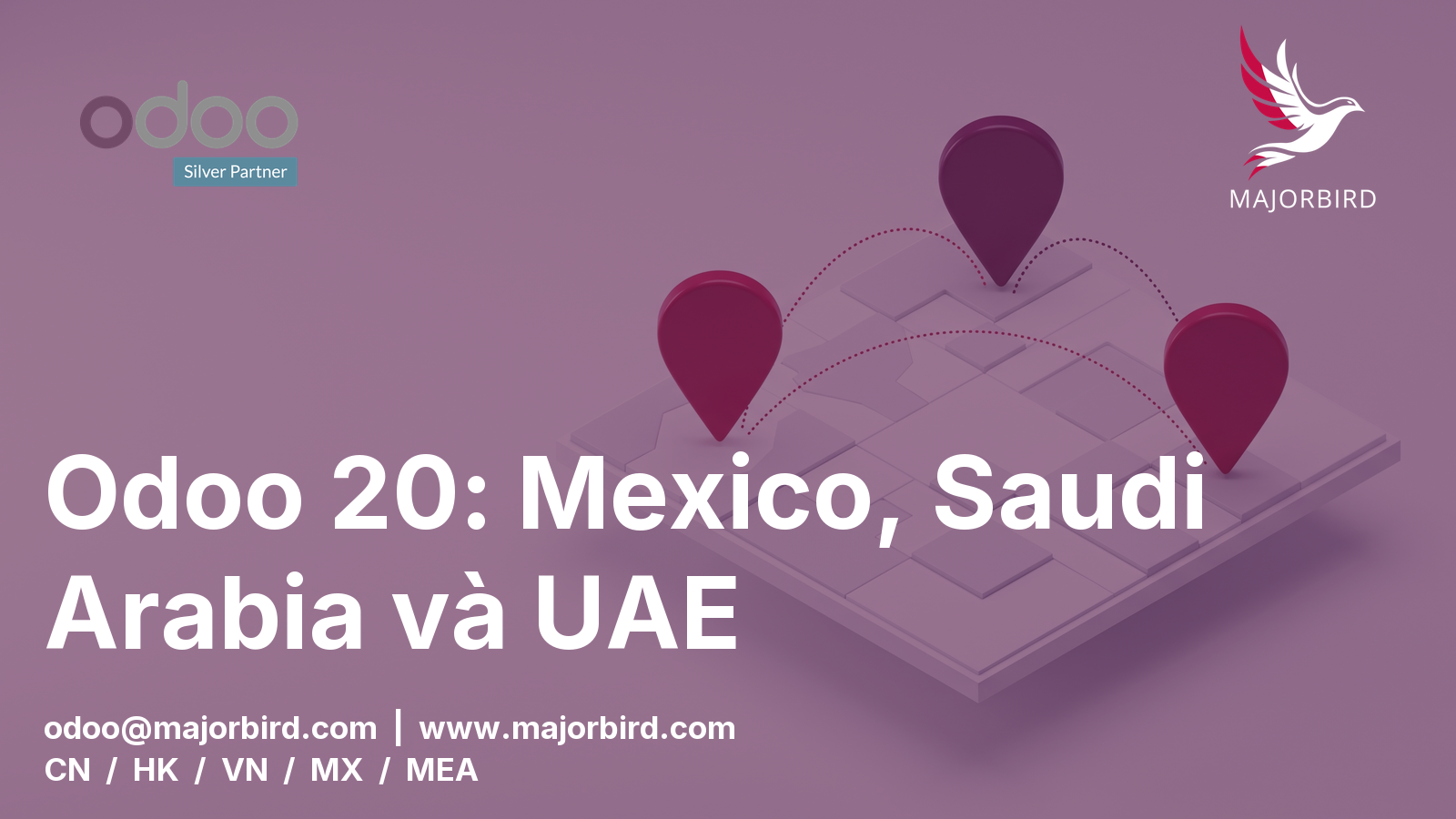 Odoo 20 cho Mexico, Saudi Arabia và UAE: Cập nhật bản địa hóa