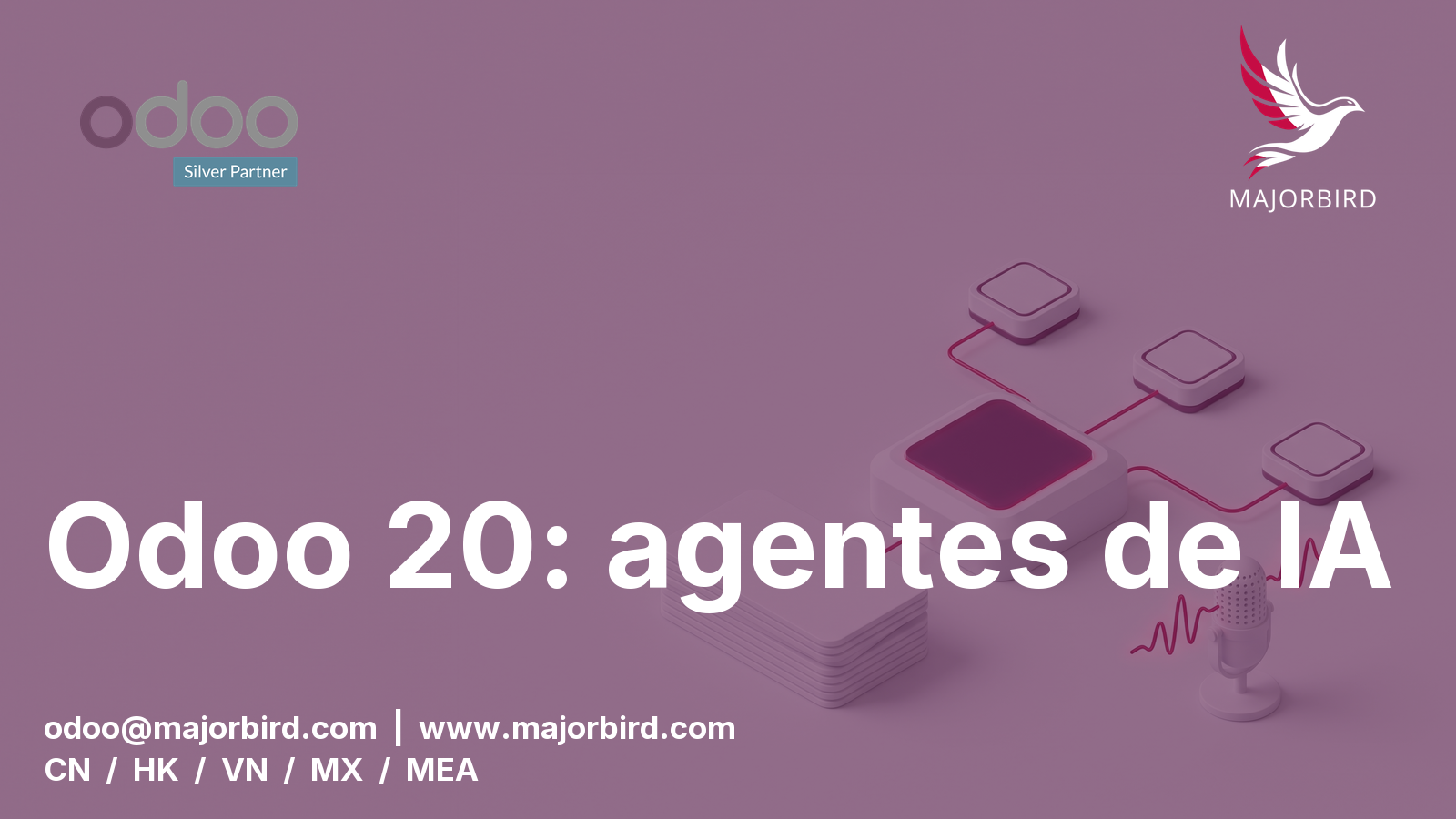 IA en Odoo 20: agentes que crean registros, habilidades, voz y MCP