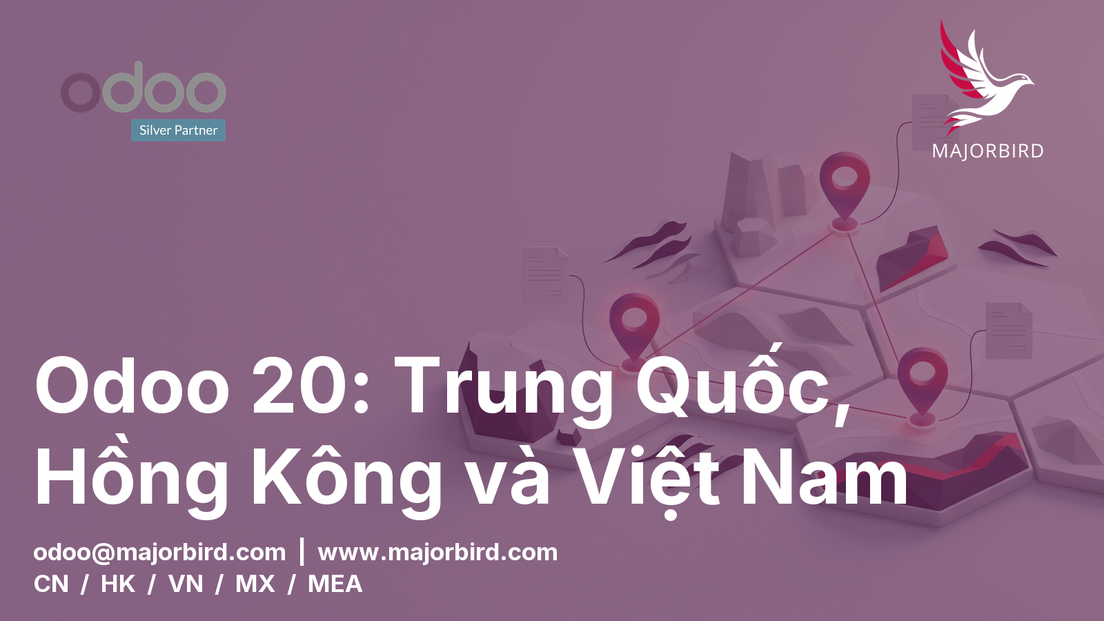 Odoo 20 cho Trung Quốc, Hồng Kông và Việt Nam: Các cập nhật bản địa hóa